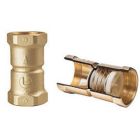 LUISE Messing veerbelaste terugslagklep 2 x 1" binnendraad