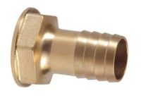 Messing slangtule 1" binnendraad - 13 mm slangtule