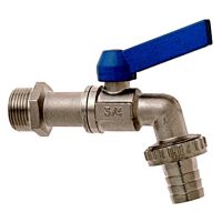 Maxuflex Quick - Dubbeldienstkraan - Blauw - 3/4"