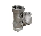 EEB vuilwater balkeerklep type S2000 RVS met binnendraad - DN40 - PN10